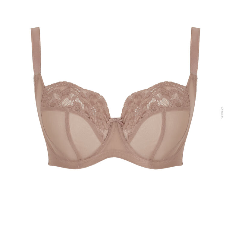 Panache Nina Balcony Bra Mocha biustonosz balkonetka