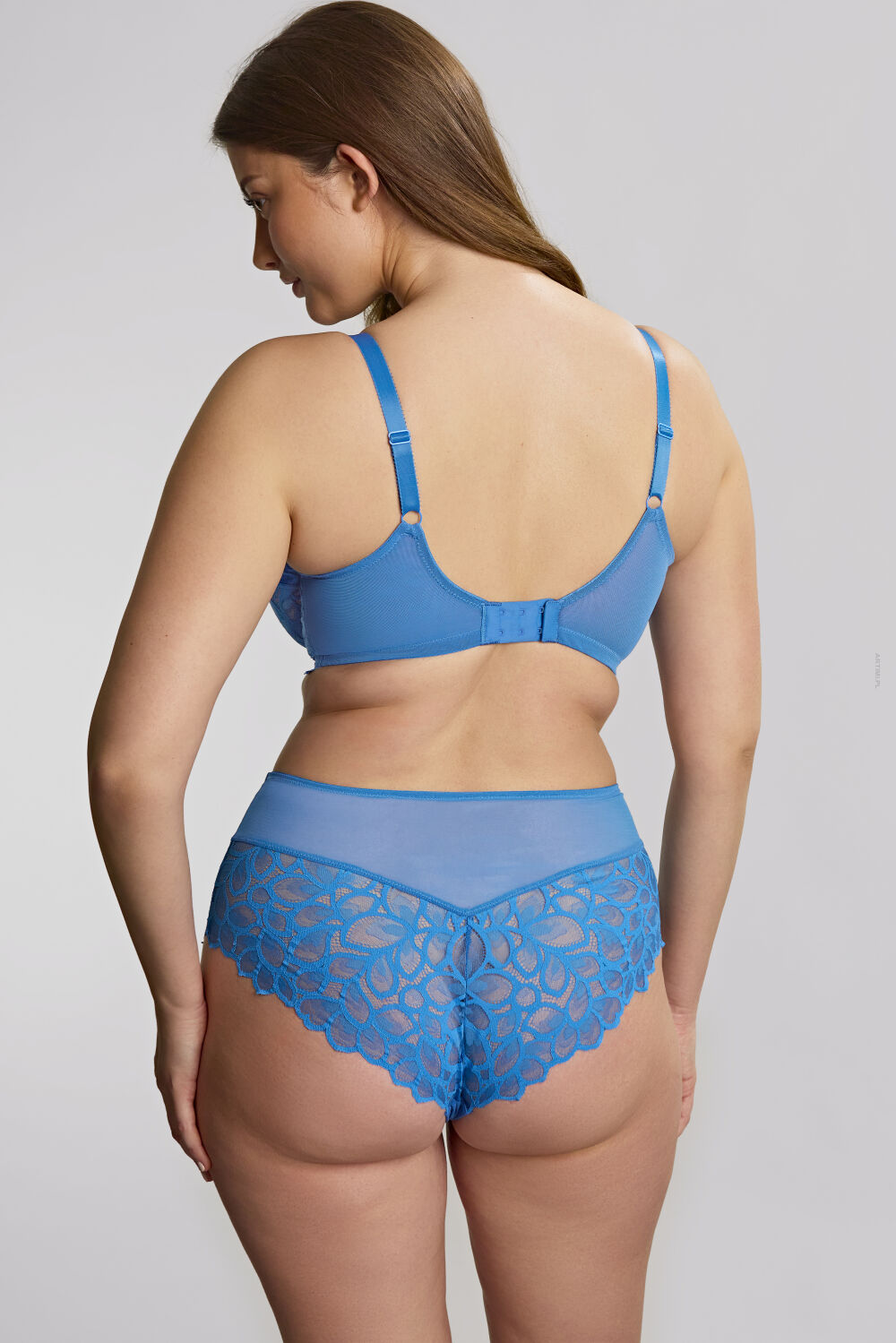 Panache Allure wysokie majtki Azure Blue