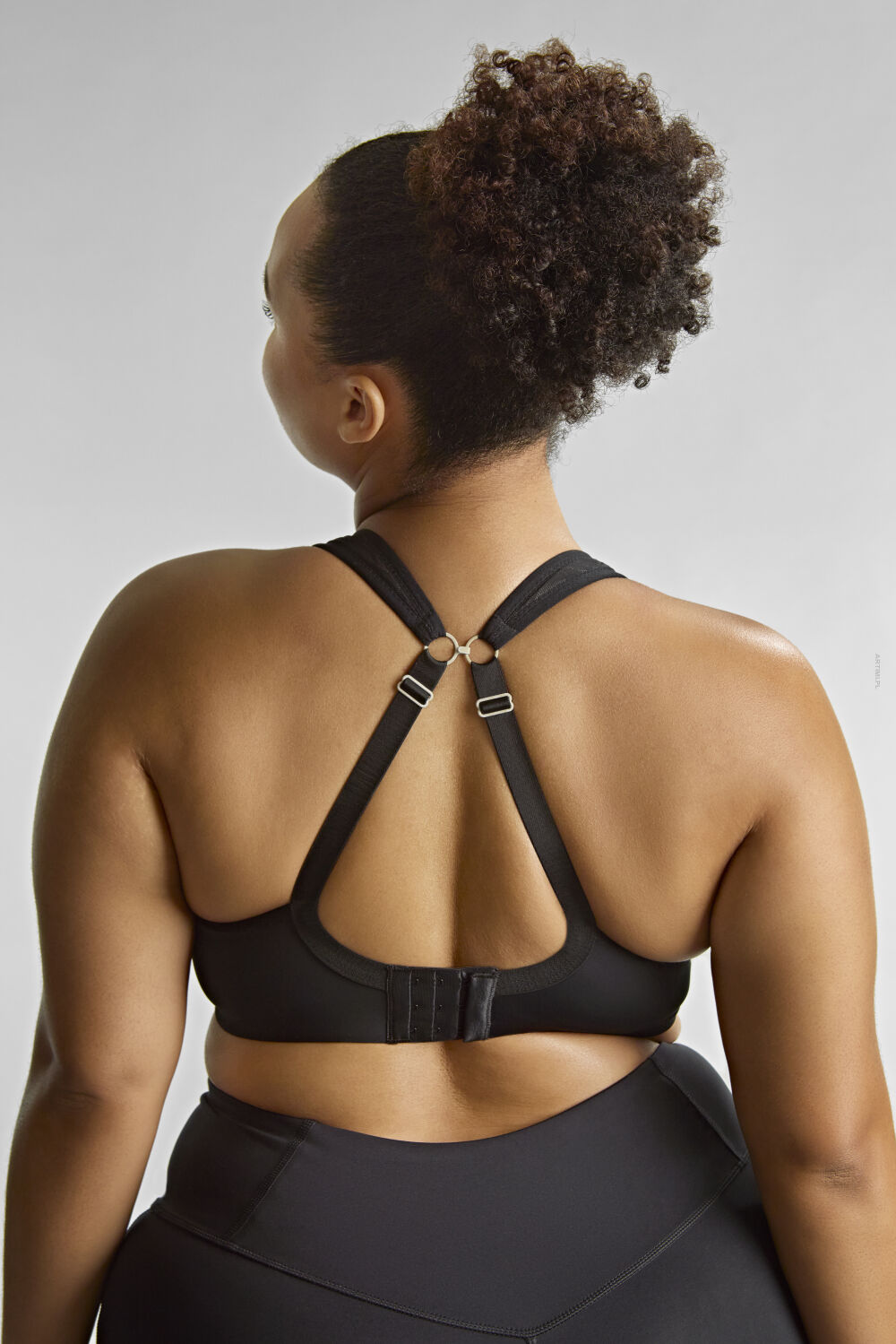 Sculptresse by Panache Activate Wired Sports Bra Black/Chalk biustonosz sportowy z fiszbinami
