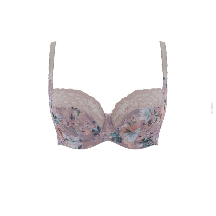 Panache Jasmine biustonosz balkonowy miękki 6951A Spring Floral