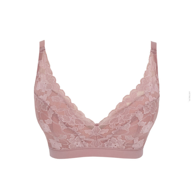 Panache Amour Non Wired Bra Rose Pink biustonosz bez fiszbin