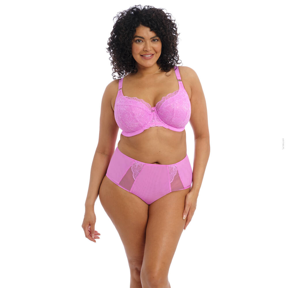 Elomi Brianna full brief figi z wysokim stanem Very Pink