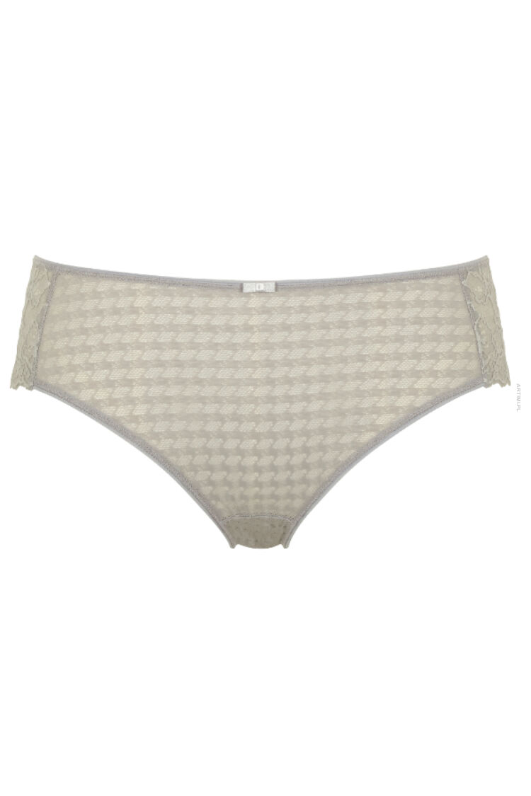 Panache Envy klasyczne majtki koronkowe Silver