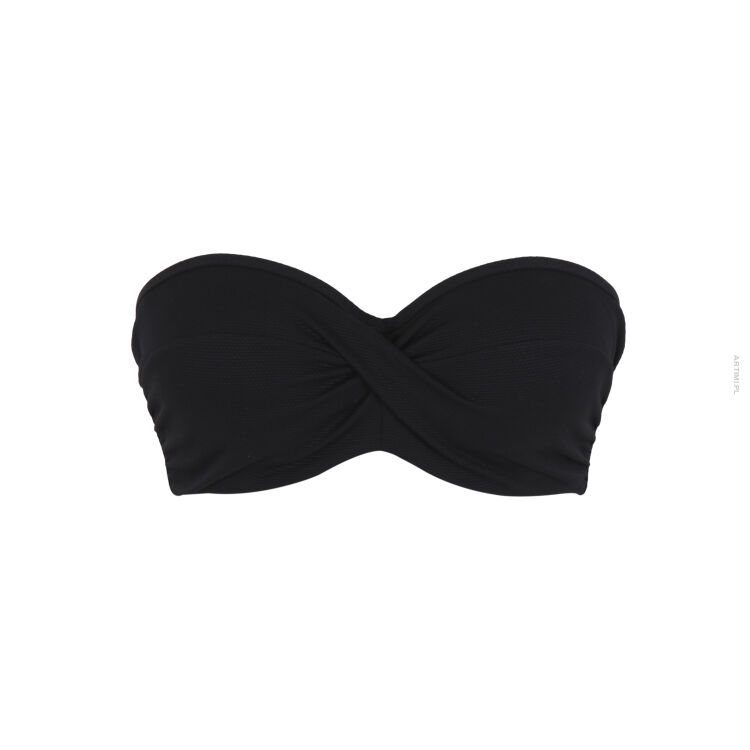 Panache Swim Ella biustonosz kąpielowy bandeau czarny