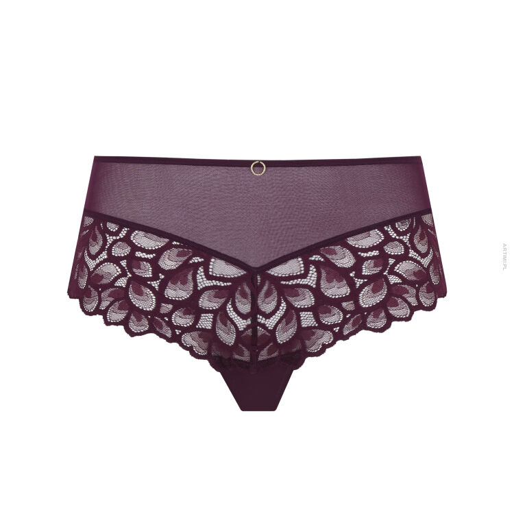 Panache Allure wysokie majtki śliwka