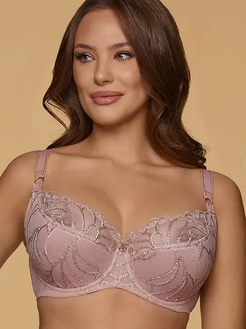 Dalia Quinn K24 biustonosz półusztywniany semi-soft różowy