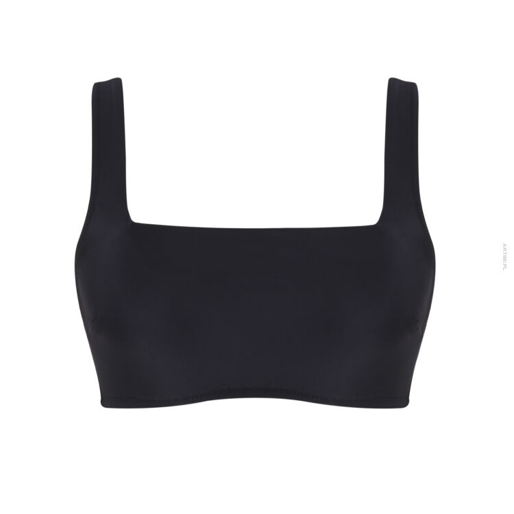 Panache Swim Signature biustonosz kąpielowy Gina Square Neck Bikini Top czarny