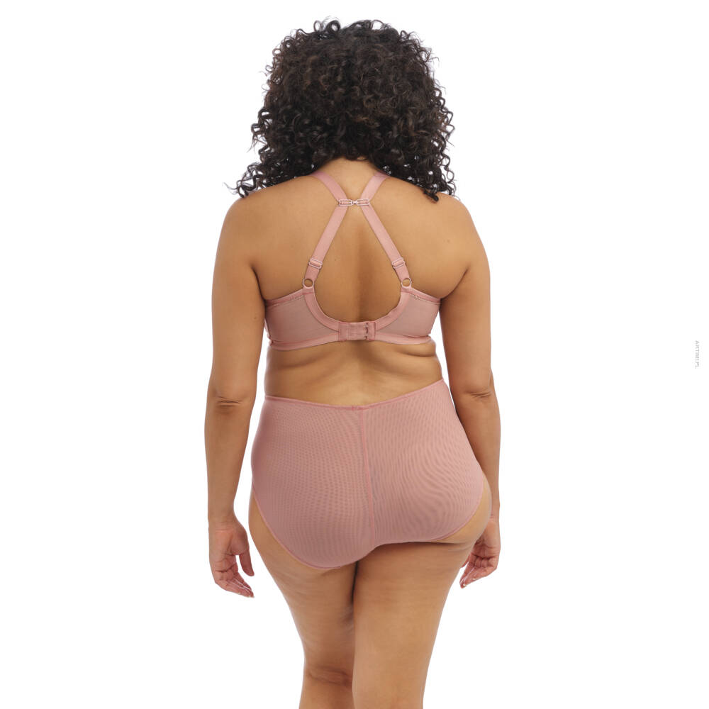 Elomi Brianna full brief figi z wysokim stanem Ash Rose