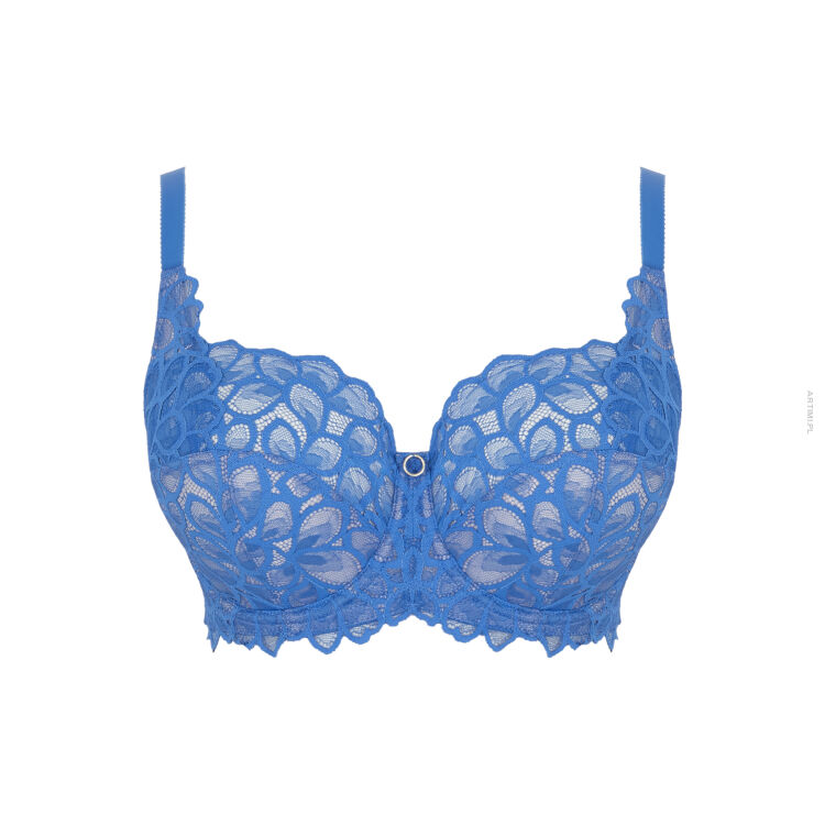 Panache Allure miękki biustonosz balkonowy full cup Azure Blue