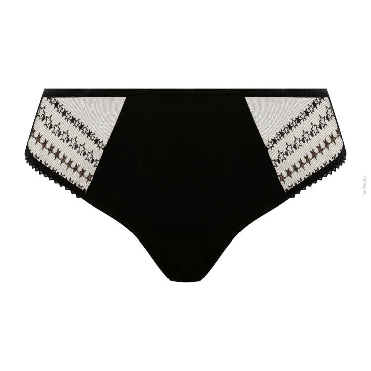 Elomi Matilda black star stringi thong