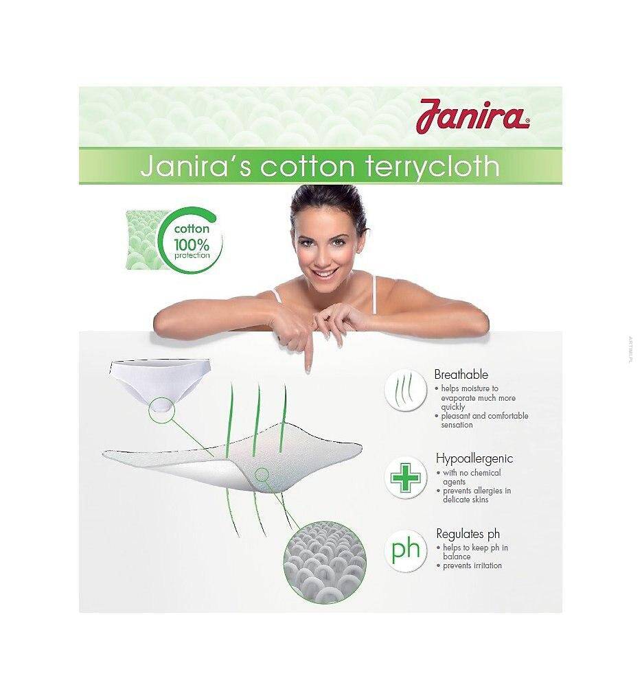 Janira majtki bawełniane midi esencial 2 pack dune beż 1031481