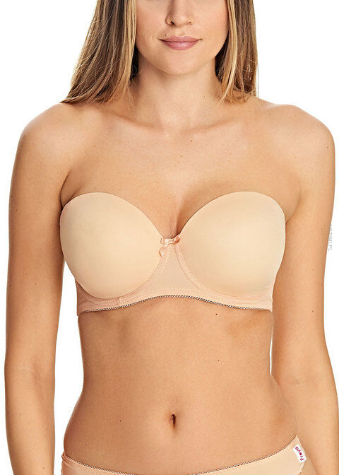 Freya Deco Moulded Strapless Bra Nude biustonosz