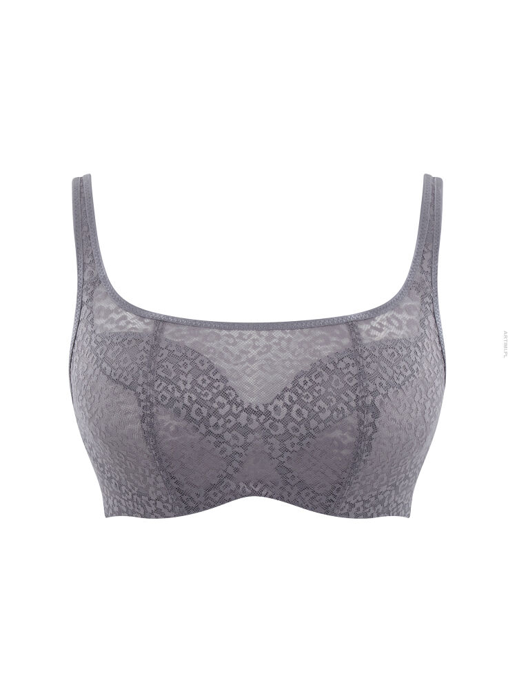 Cleo by Panache Sofia Dare Balcony Bra Frost Grey biustonosz