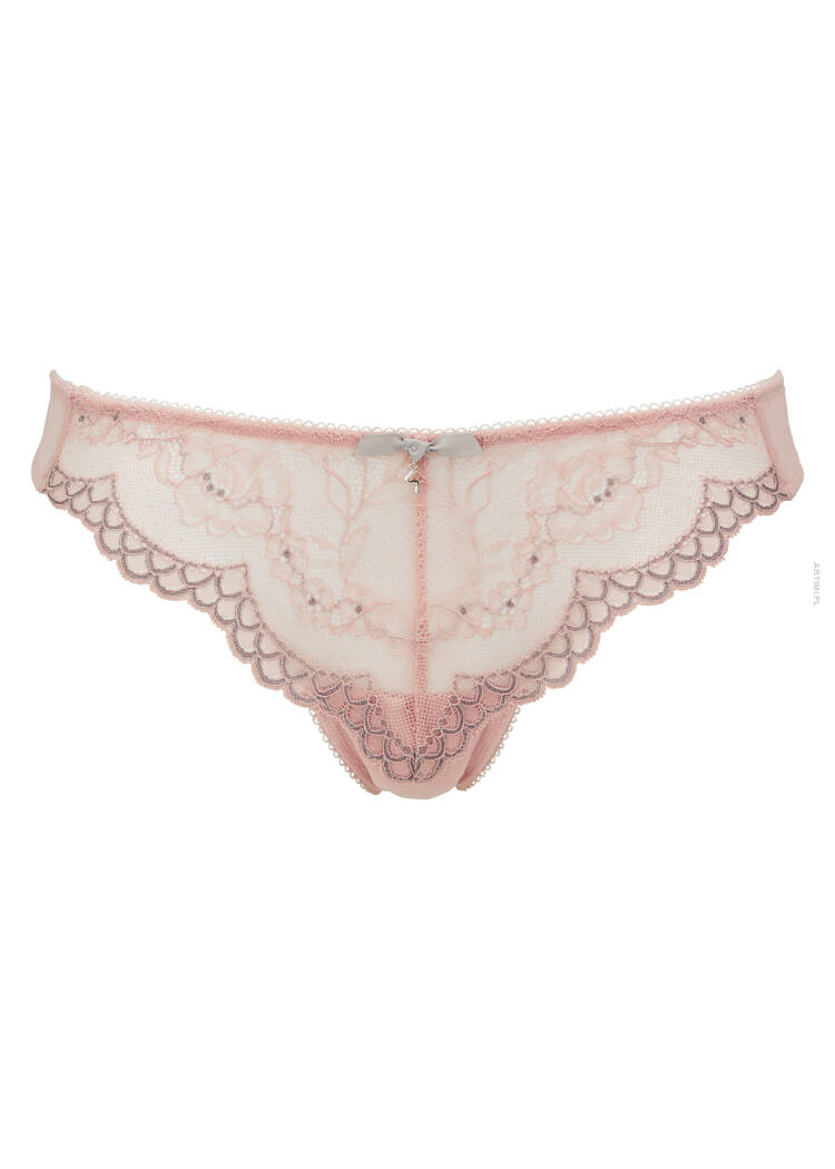 Gossard stringi superboost lace short ballet pink silver