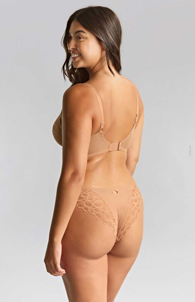 Panache Allure miękki biustonosz balkonowy full cup Honey biustonosz balkonetka