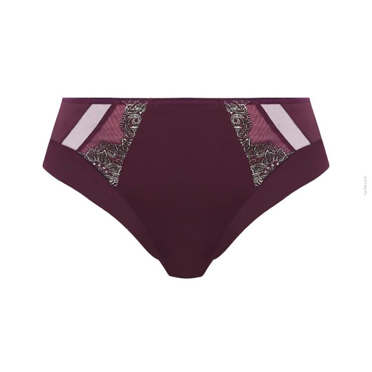 Elomi figi Eugenie high leg brief gilded berry