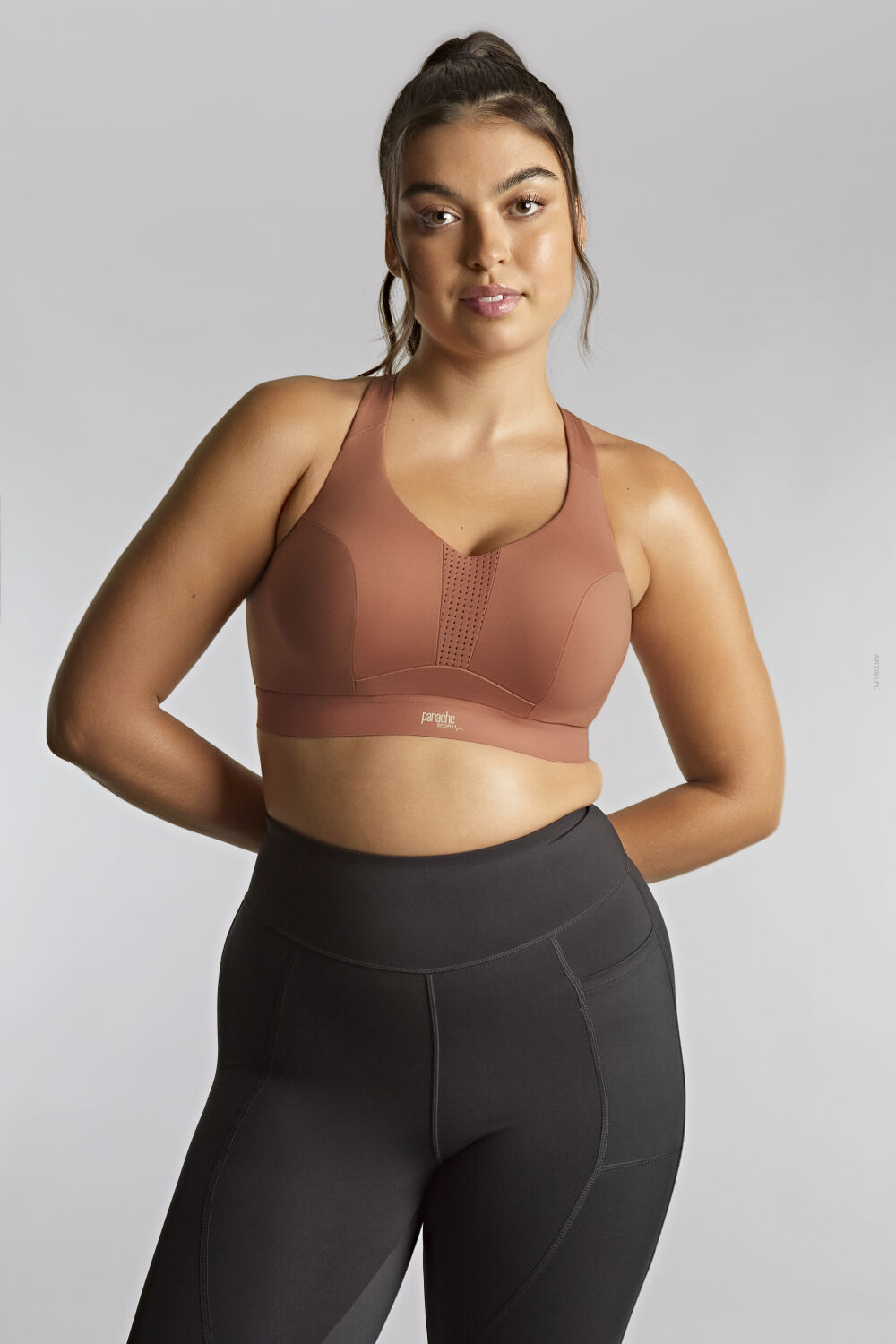 Panache Sport Endurance Wired Sports Bra Sienna Rose biustonosz sportowy nieusztywniany