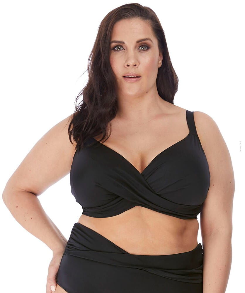 Elomi Swim Magnetic Plunge Bikini Top biustonosz kąpielowy