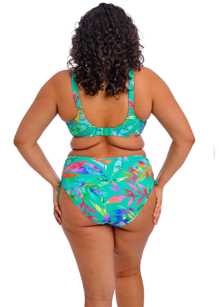 Elomi Swim Toyama Tides Adjustable Bikini Brief Jade figi kąpielowe