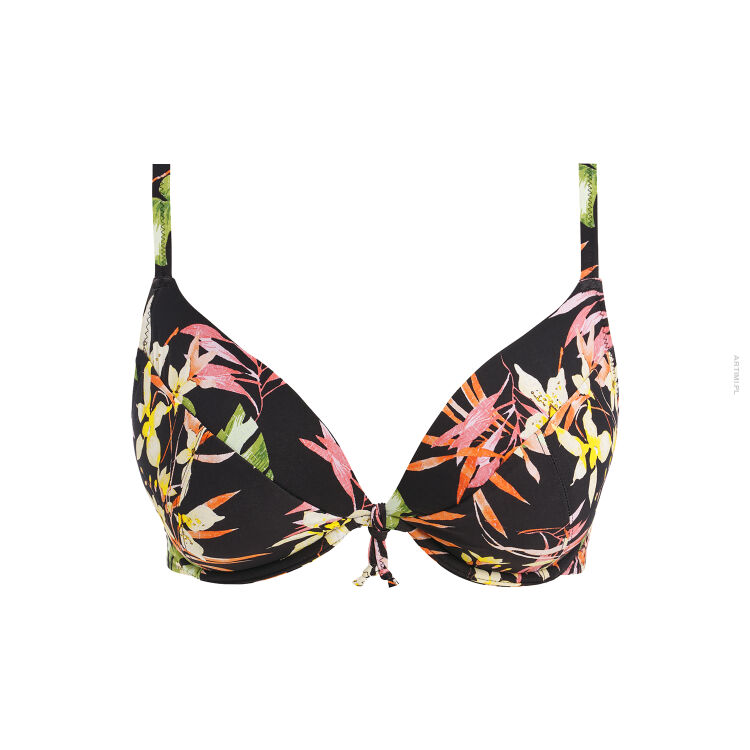 Freya Savanna Sunset biustonosz kąpielowy padded uw plunge Multi