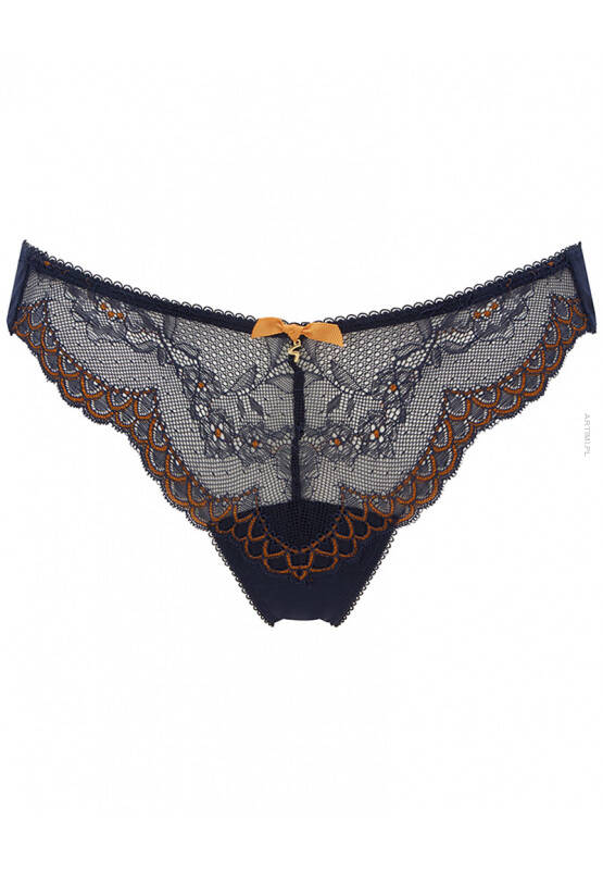 Gossard stringi superboost lace thong midnight blue