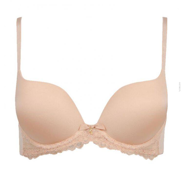 Gossard Superboost Lace T-shirt Bra Nude biustonosz