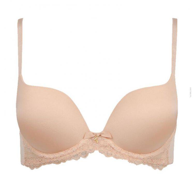 Gossard biustonosz superboost lace t-shirt bra nude