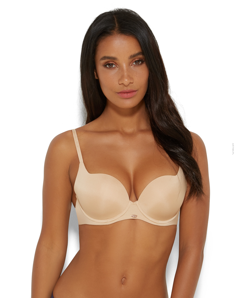 Gossard Boost Sweetheart Plunge Bra Nude biustonosz