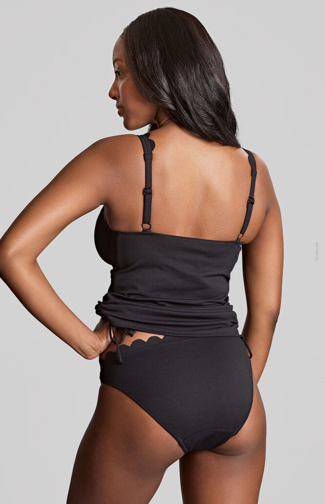 Panache Swim Spirit Selena tankini kąpielowe plunge koszulka  czarny