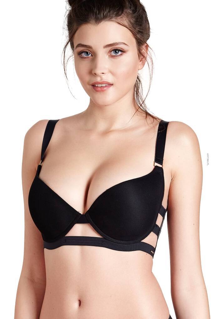 Bluebella biustonosz Aura plunge bra czarny