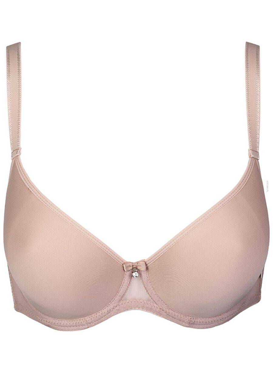 Dalia Spacer K17 mocca biustonosz usztywniany gładki