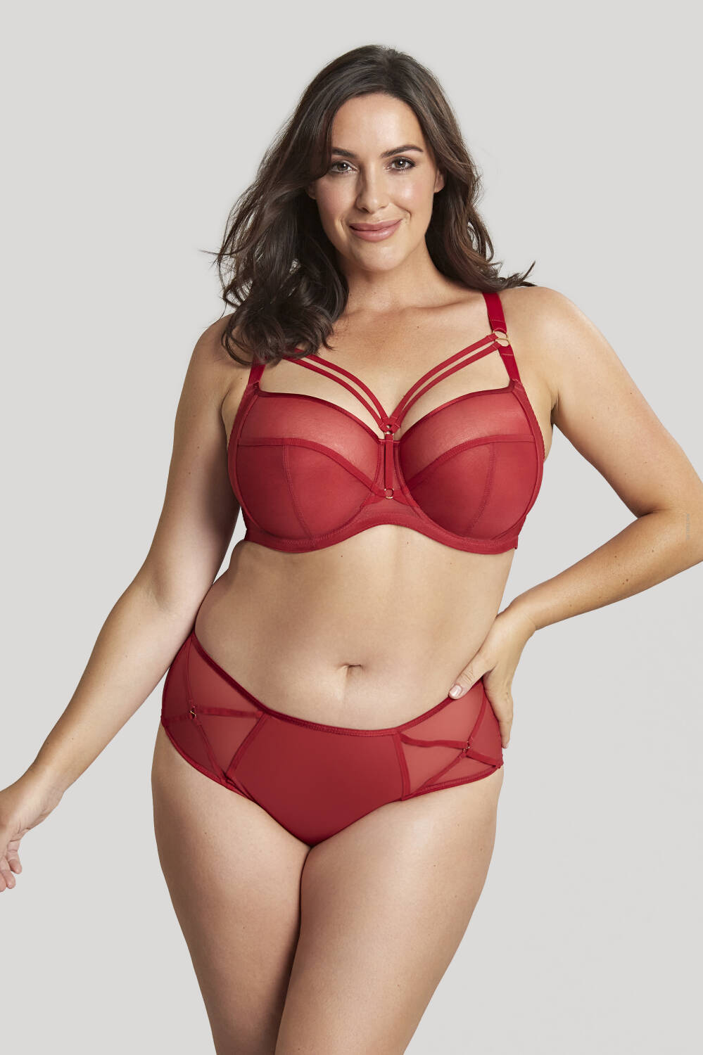 Sculptresse Dionne Full Cup Bra Fiery Red biustonosz