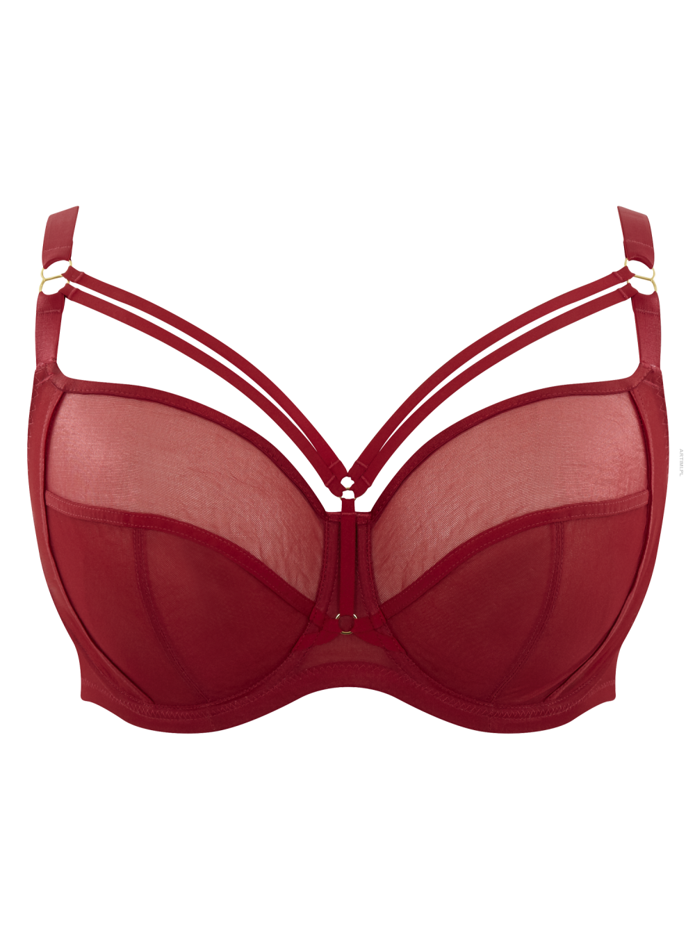 Sculptresse Dionne Full Cup Bra Fiery Red biustonosz