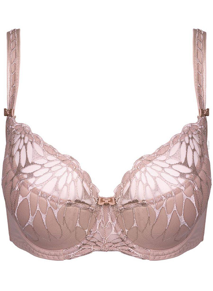Dalia Sara K24 semi-soft czarny biustonosz półusztywniany