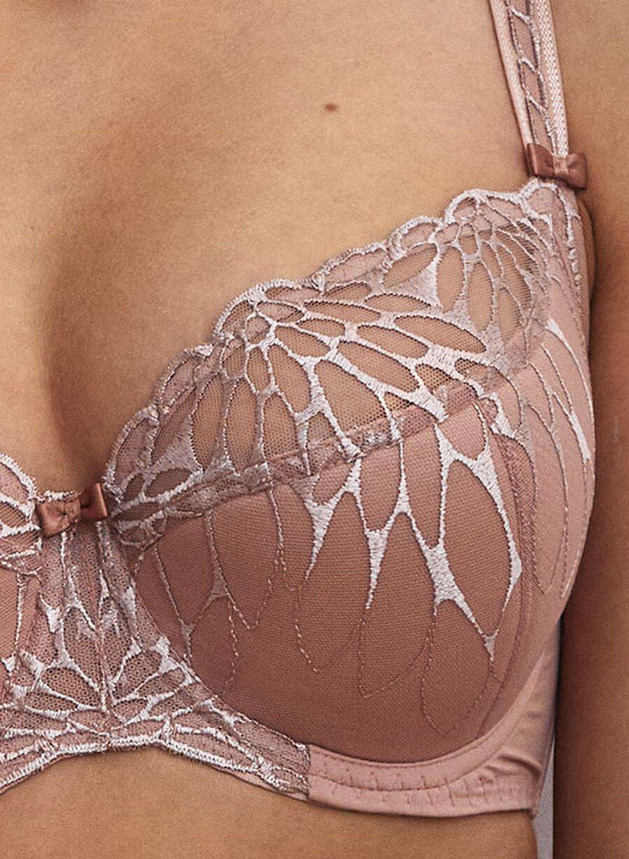 Dalia Sara K24 semi-soft czarny biustonosz półusztywniany