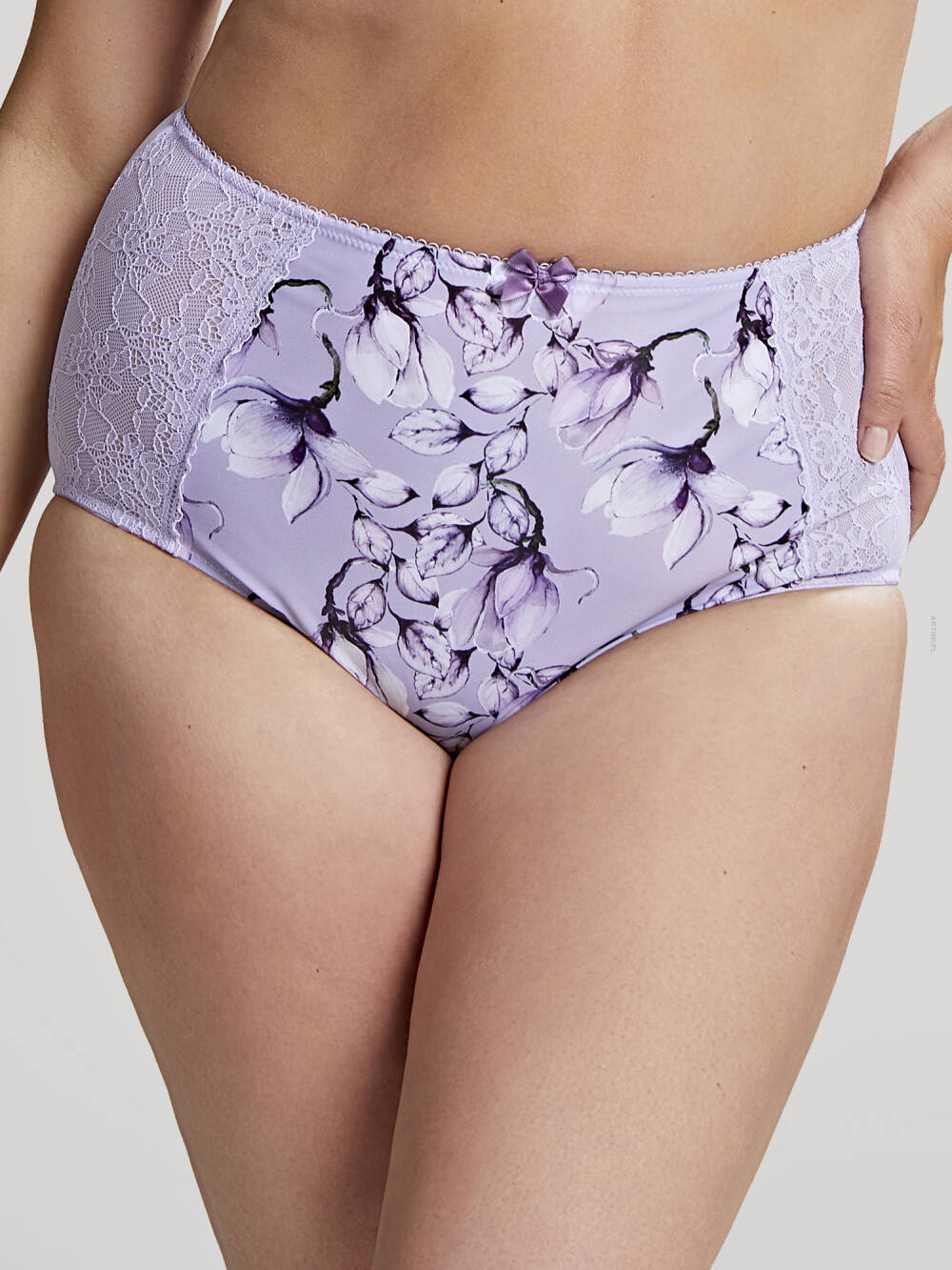 Sculptresse Chi Chi majtki na wysokim pasie Spring Lilac