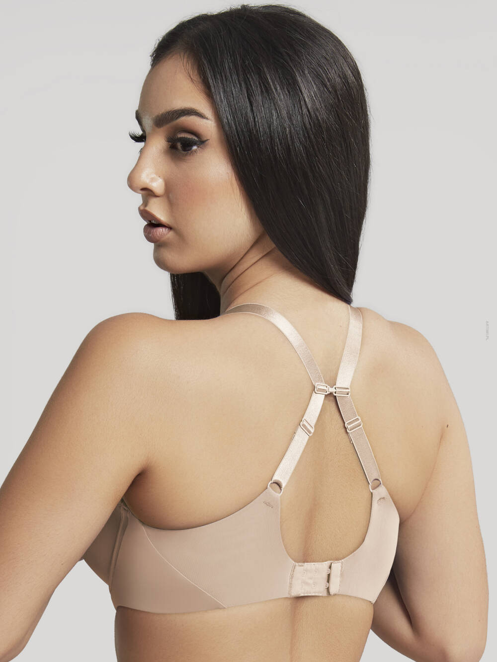 Cleo by Panache Faith Moulded Plunge Bra Latte biustonosz