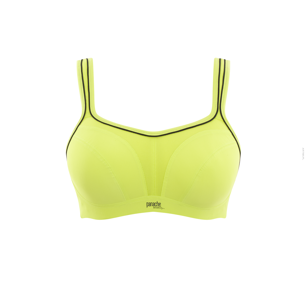 Panache Sport Power Wired Sports Bra Lime Zest biustonosz sportowy z fiszbinami