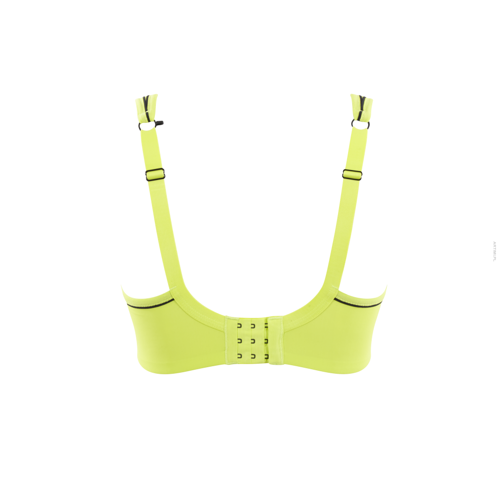 Panache Sport Power Wired Sports Bra Lime Zest biustonosz sportowy z fiszbinami