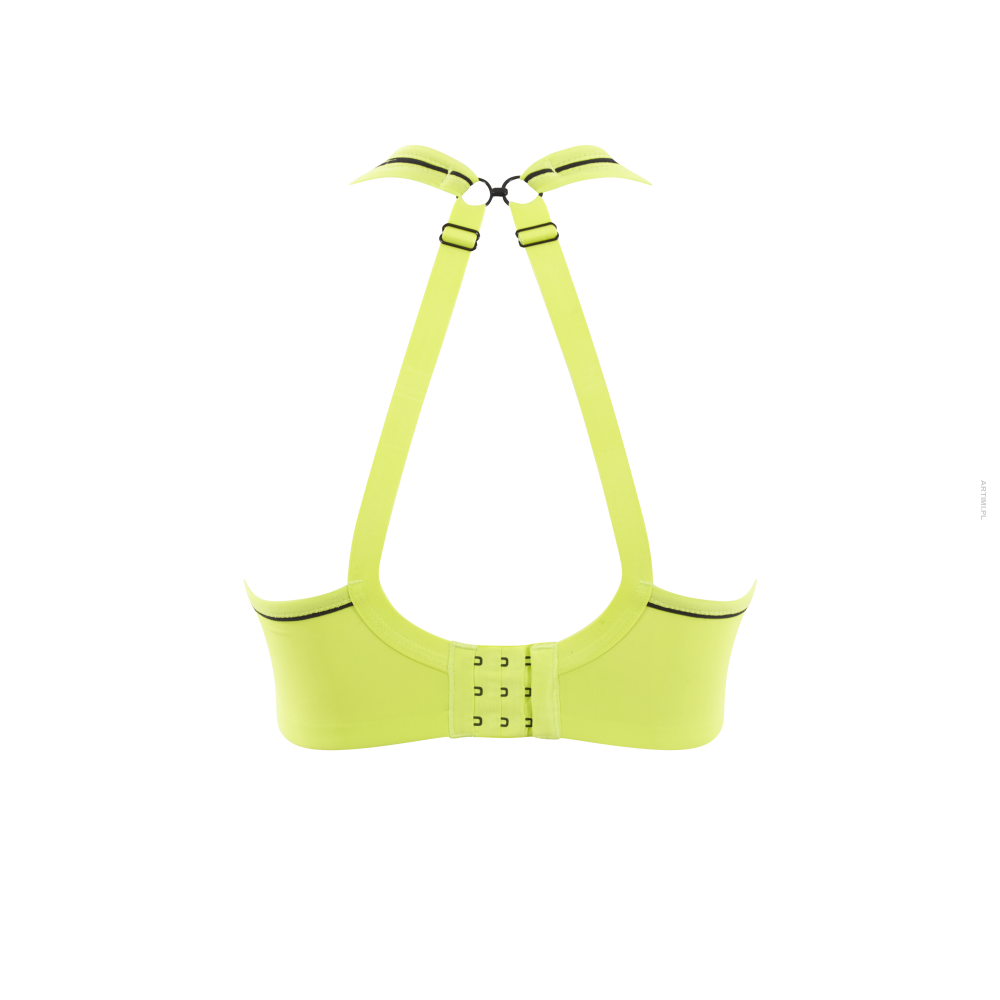 Panache Sport Power Wired Sports Bra Lime Zest biustonosz sportowy z fiszbinami