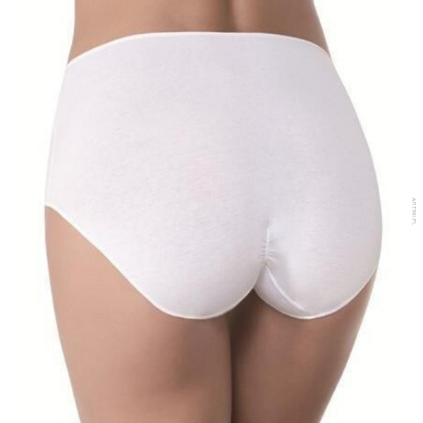 Janira Maxi Perfect Day Cotton Brief Blanco 1031390 figi białe