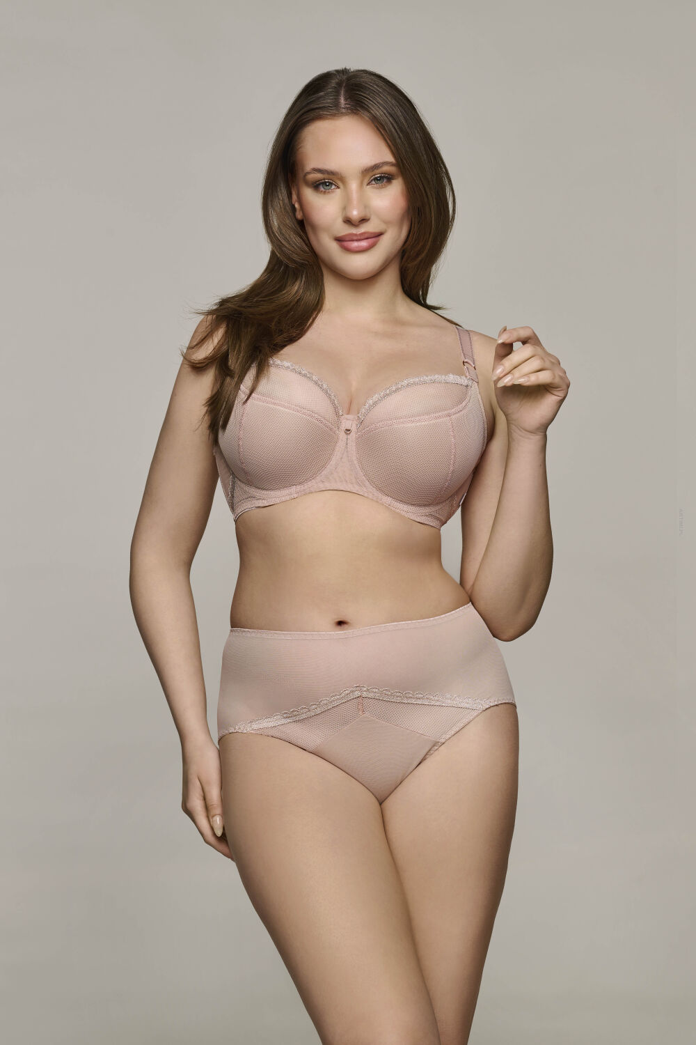 Dalia Loui K24 semi-soft biustonosz półusztywniany beżowy
