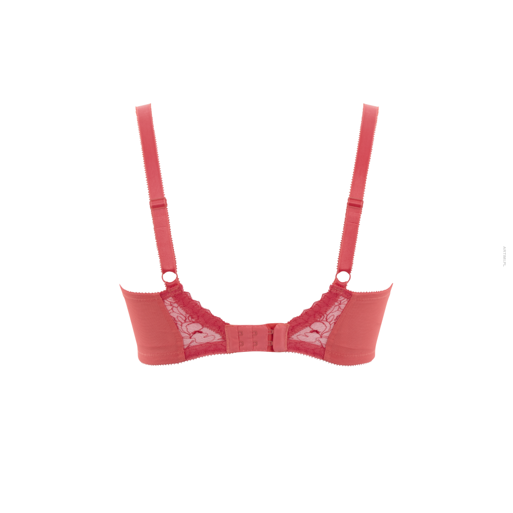 Cleo by Panache Valentina nieusztywniany biustonosz plunge Paradise Pink