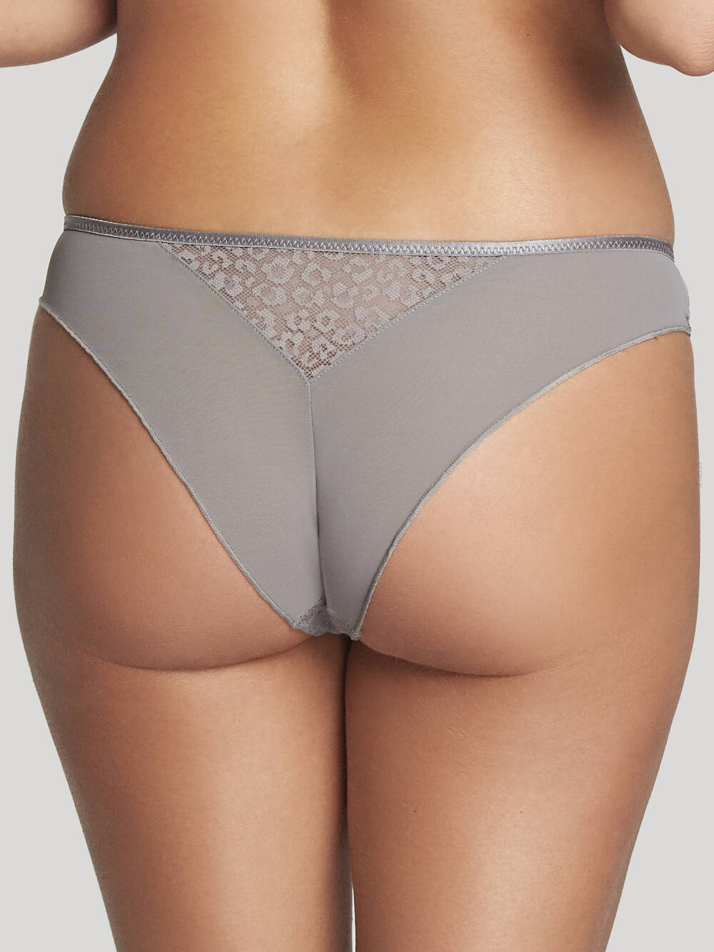 Cleo by Panache Sofia Dare Brazilian Brief Frost Grey figi brazylijskie